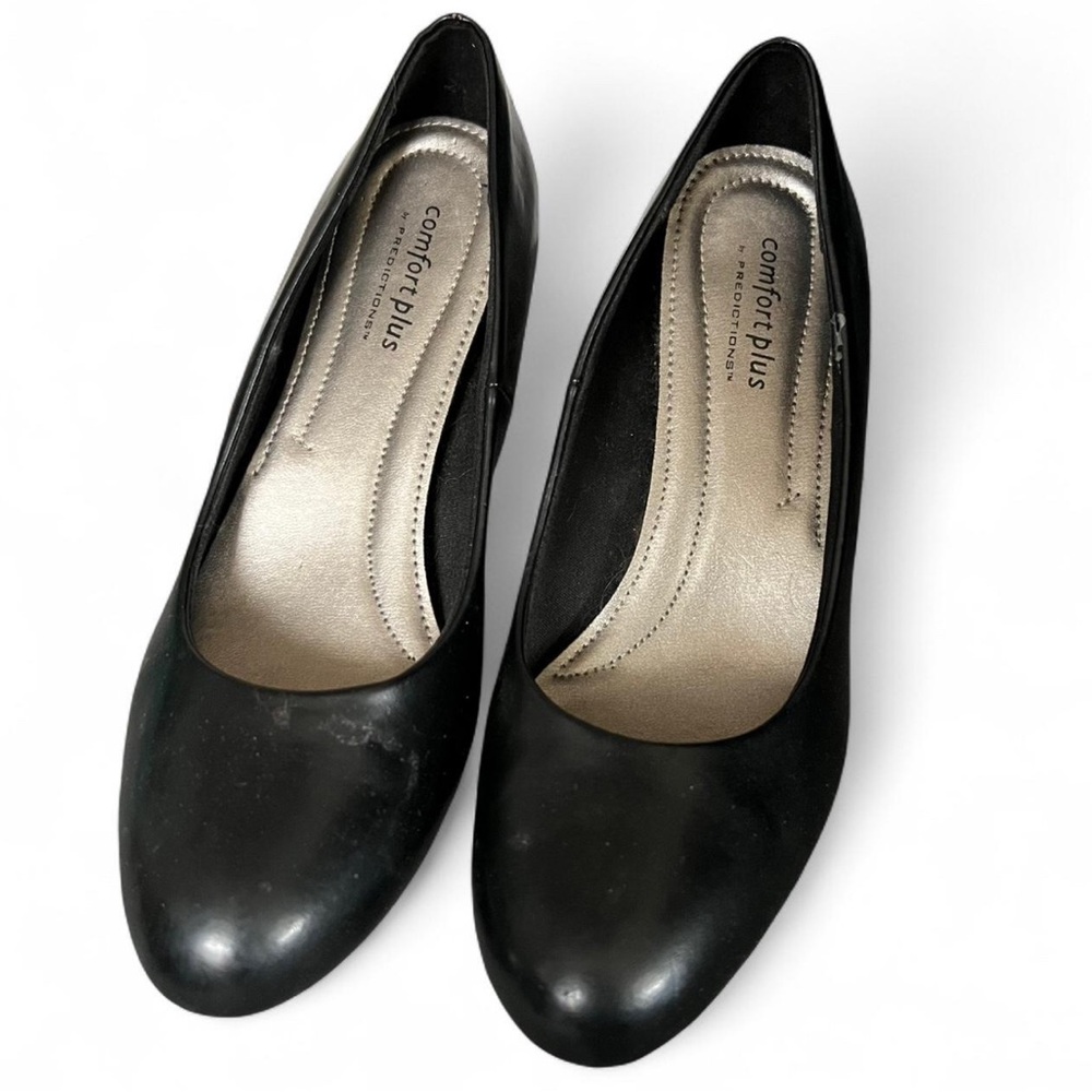 Black Comfort Plus Heels